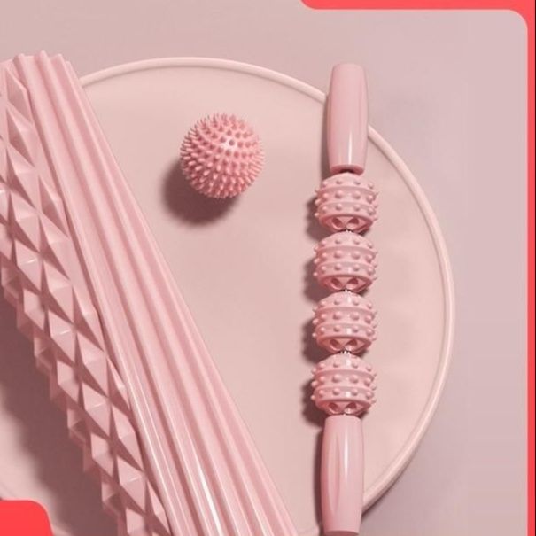 筋膜ローラー 深層筋膜ほぐし長尺型三点セット