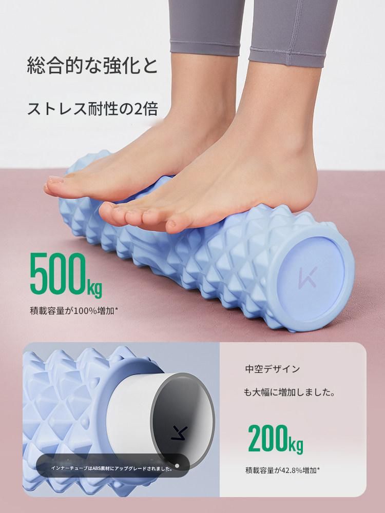金字塔突起深度解圧筋膜ローラー長いタイプ