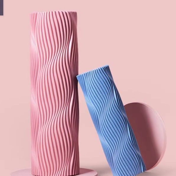 筋膜ローラー 波型突起設計長尺筋膜ローラー