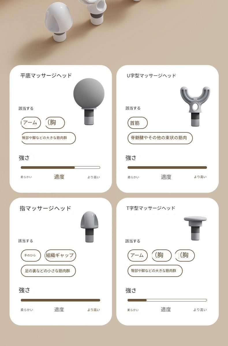 筋膜ローラー 静音小型電動筋膜ローラー携帯式振動按摩器