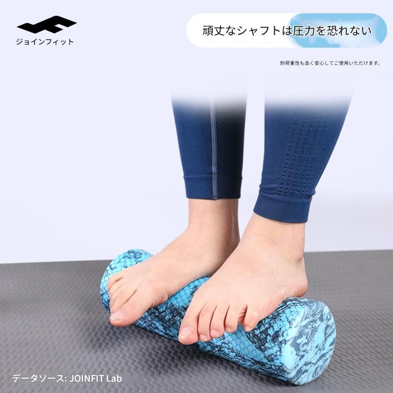 筋膜ローラー 携帯便利型細身筋膜ローラー直径9.6センチ
