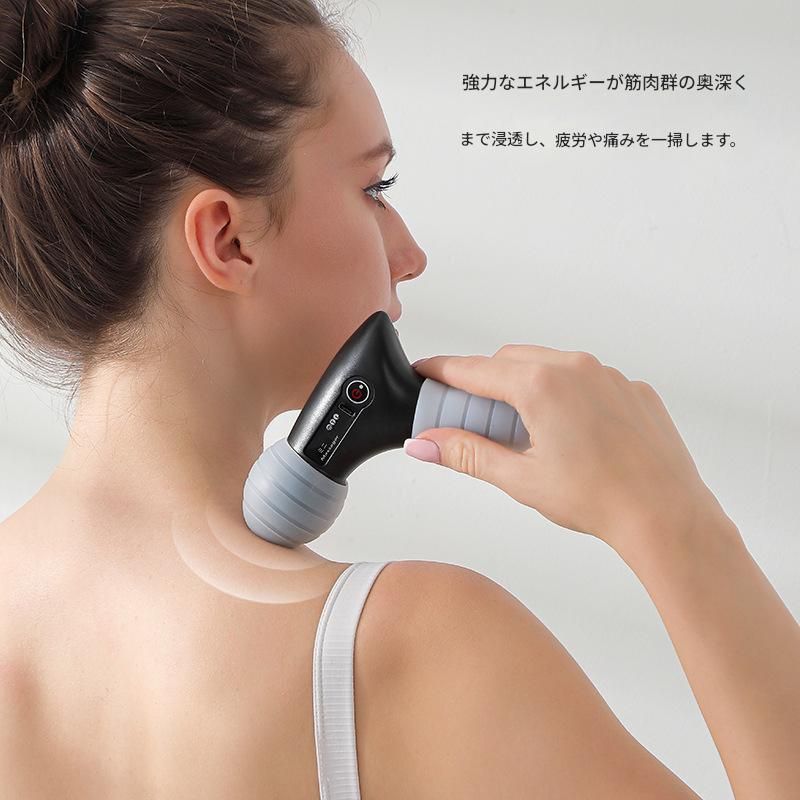 筋膜ローラー 小型軽量電動筋膜ローラー強力振動マッサージ器