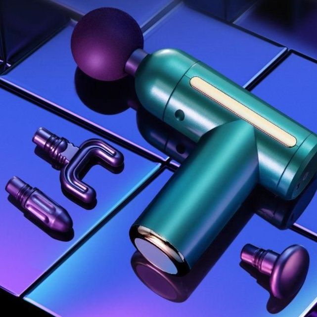 筋膜ローラー 多機能電動筋膜ローラー静音振動マッサージガン