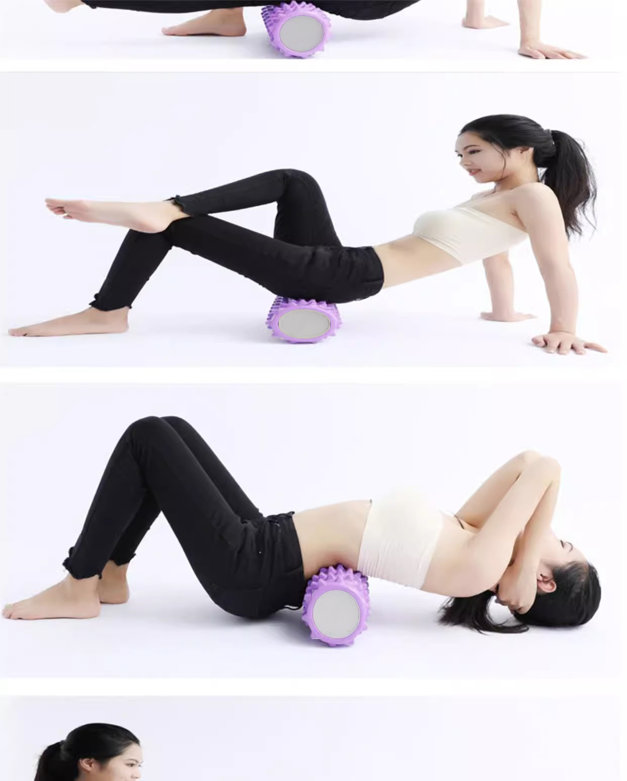 筋膜ローラー 突起式筋膜ほぐし細型ローラー