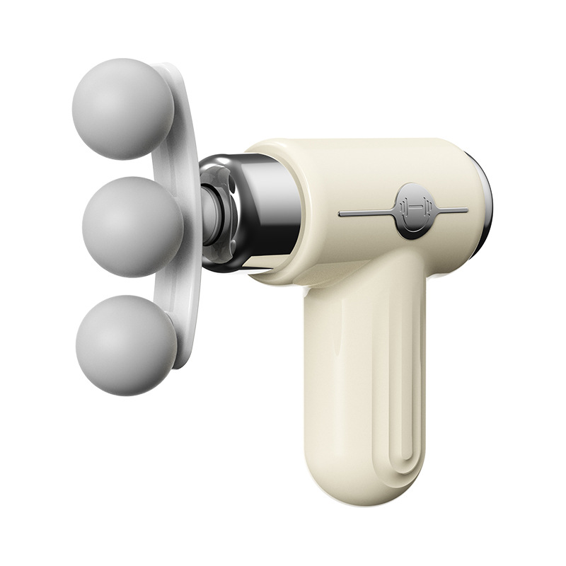 筋膜ローラー 小型電動筋膜ローラー九種ヘッド付き高速振動按摩器