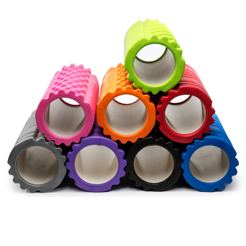 筋膜ローラー 長いタイプ筋膜ローラー立体突起付き全身用