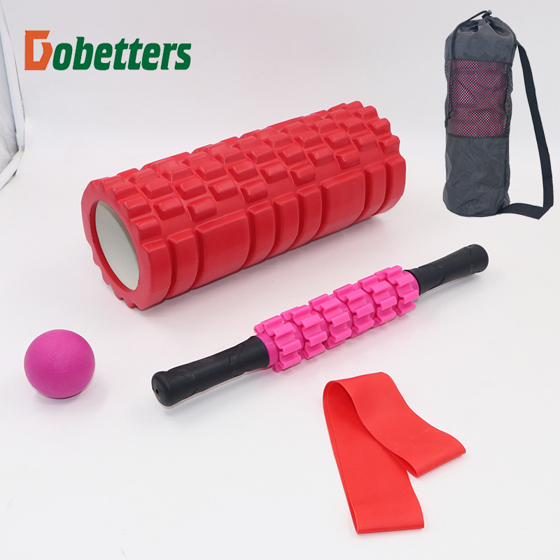 筋膜ローラー 六点セット筋膜ケアスティック付き充実トレーニングセット