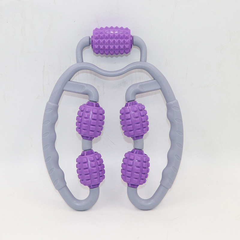 筋膜ローラー 多機能回転球付き細い筋膜ローラー