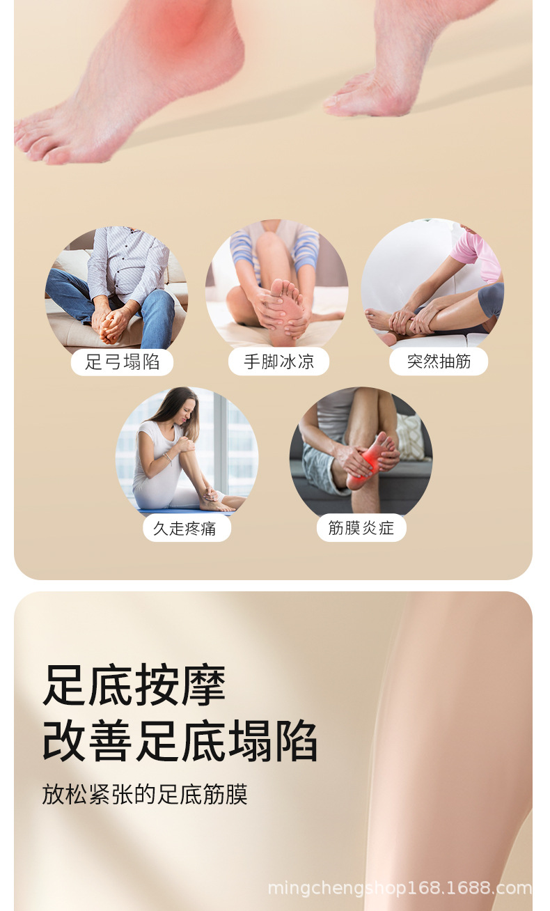 筋膜ローラー 足裏専用突起式筋膜ローラーミニ