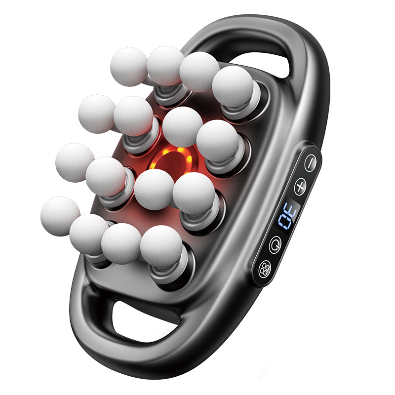 筋膜ローラー 多球式電動筋膜ローラー温熱機能付き