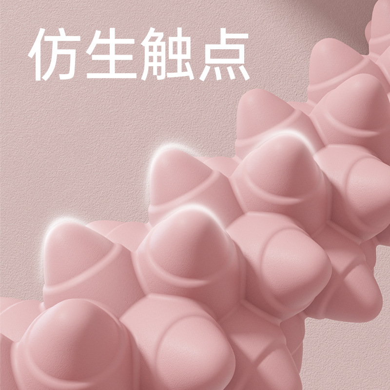 筋膜ローラー 持ち手付き突起式筋膜ローラーミニスティック