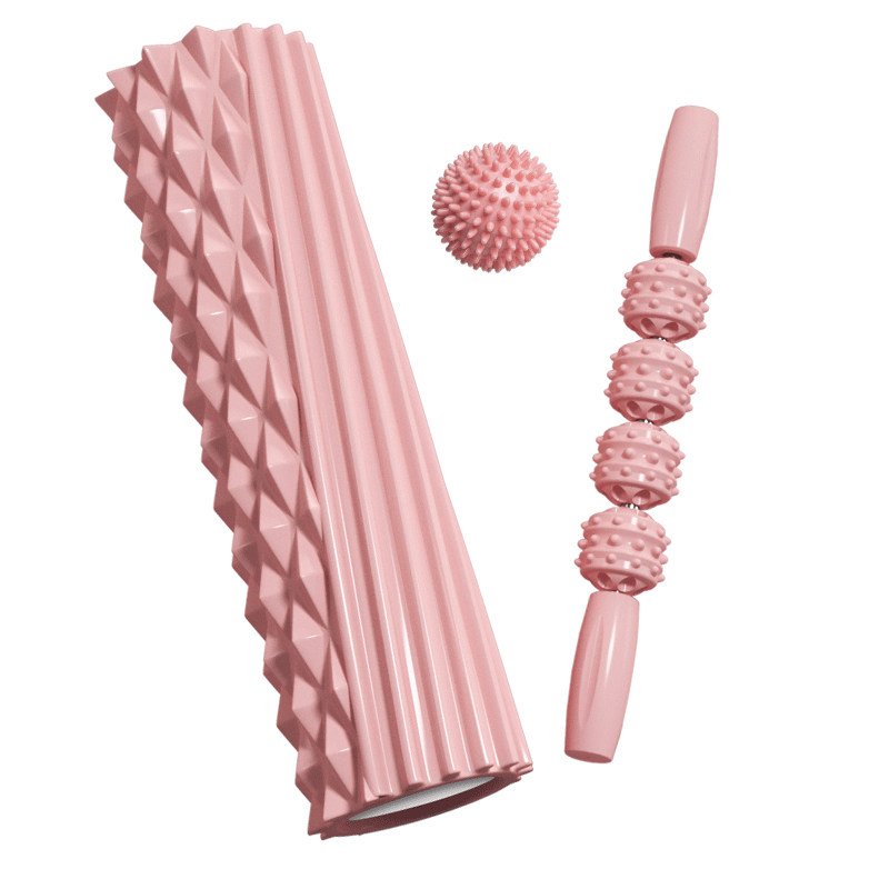 筋膜ローラー 深層筋膜ほぐし長尺型三点セット