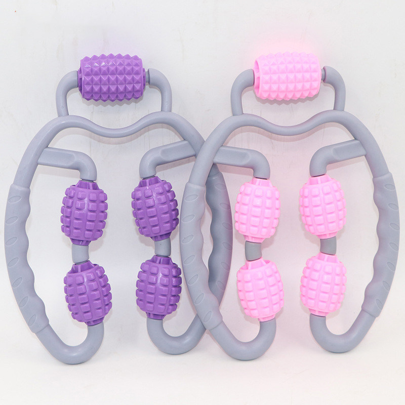 筋膜ローラー 多機能回転球付き細い筋膜ローラー