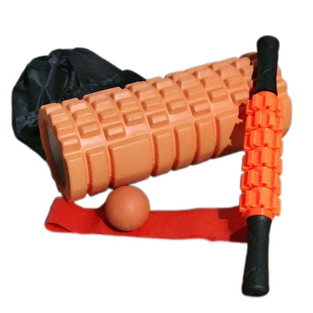 筋膜ローラー 柔らかめ筋膜ローラー充実の五点セット