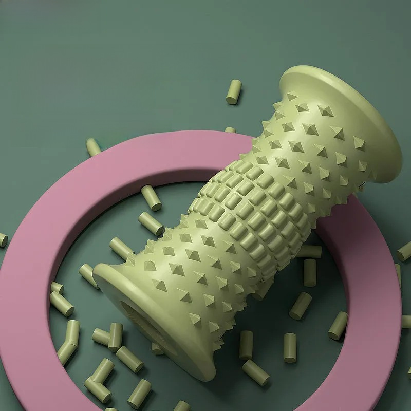 筋膜ローラー やさしくほぐす三段階突起の柔らかめ筋膜ローラー