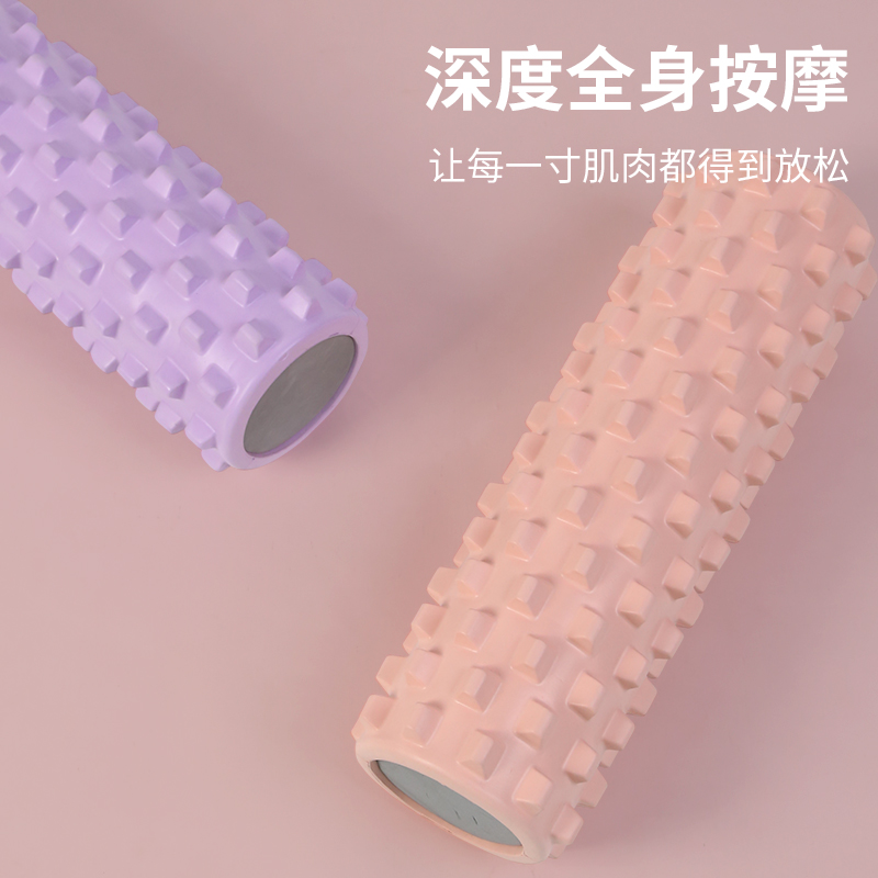 筋膜ローラー 背中も楽々全身筋膜ほぐしローラー長いタイプ