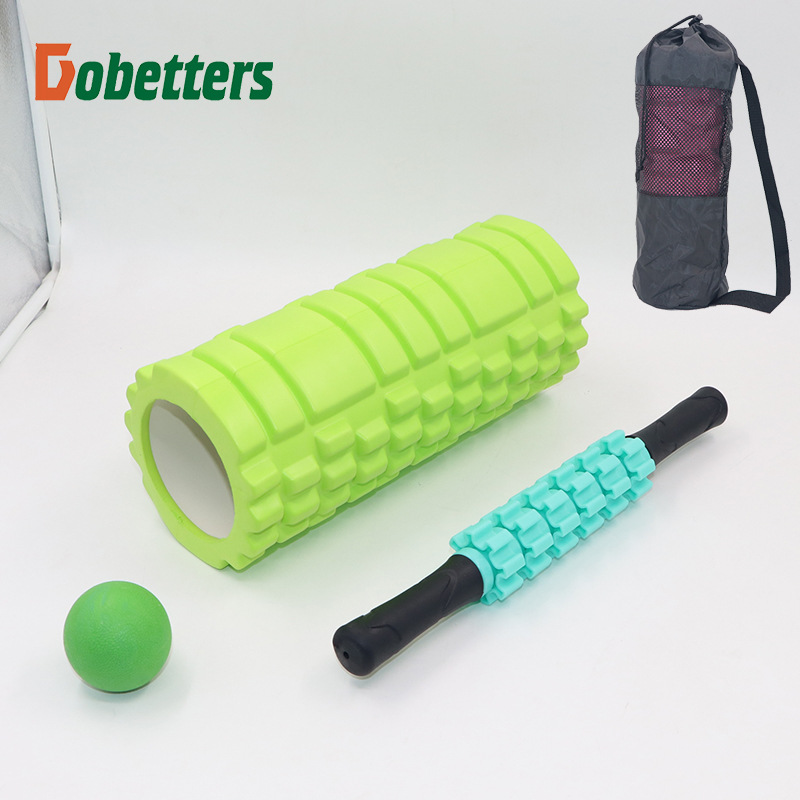 筋膜ローラー 六点セット筋膜ケアスティック付き充実トレーニングセット