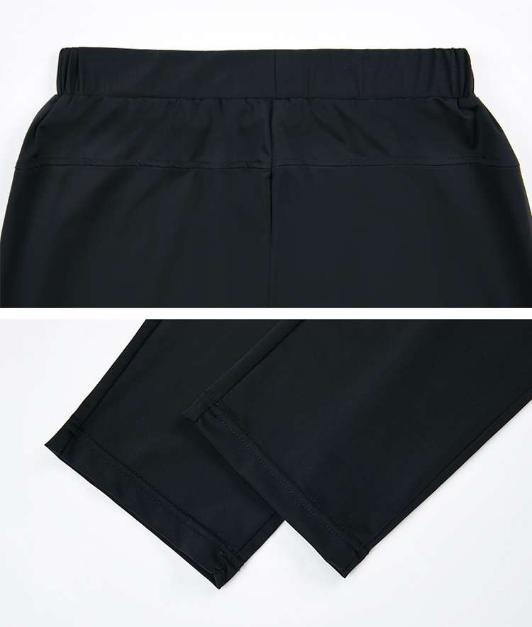 キレイめファッション  ストレッチ美脚ロングパンツ