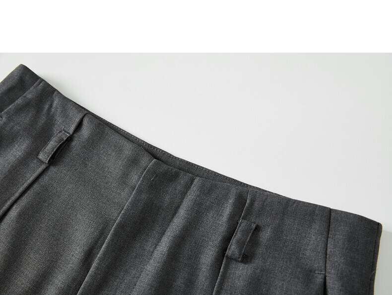 キレイめファッション  ハイウエストワイドパンツ