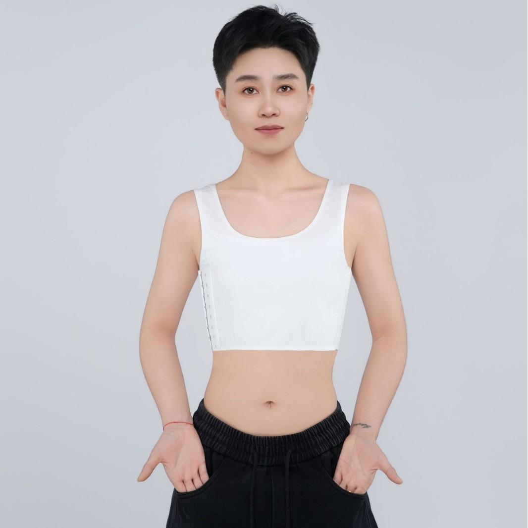 補正下着 胸部を整えるフラットタンク型コルセット