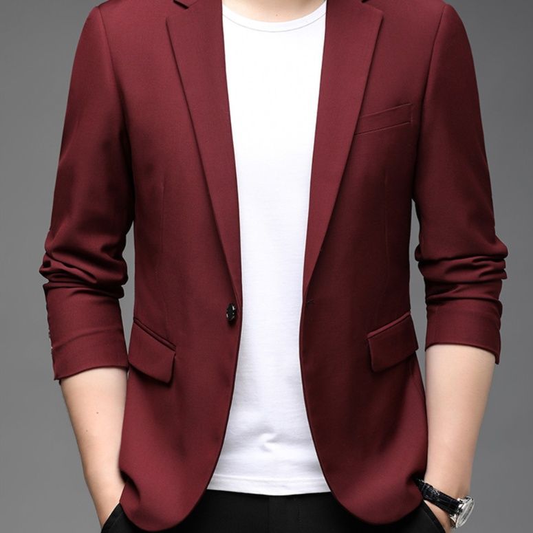 フォーマルスーツ スリムフィット一つボタンテーラードジャケット