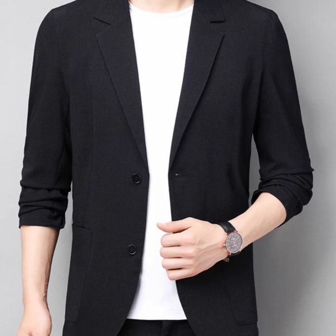 フォーマルスーツ 定番二つ釦テーラードジャケット