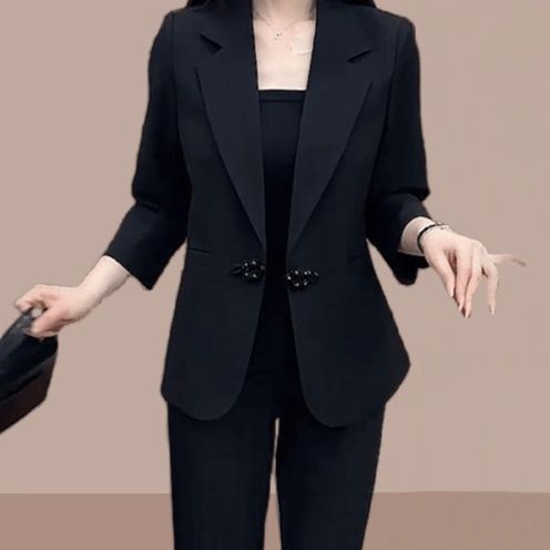 フォーマルスーツ エレガントオフィスパンツスーツ
