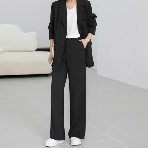 フォーマルスーツ エレガントオーバーサイズパンツスーツ
