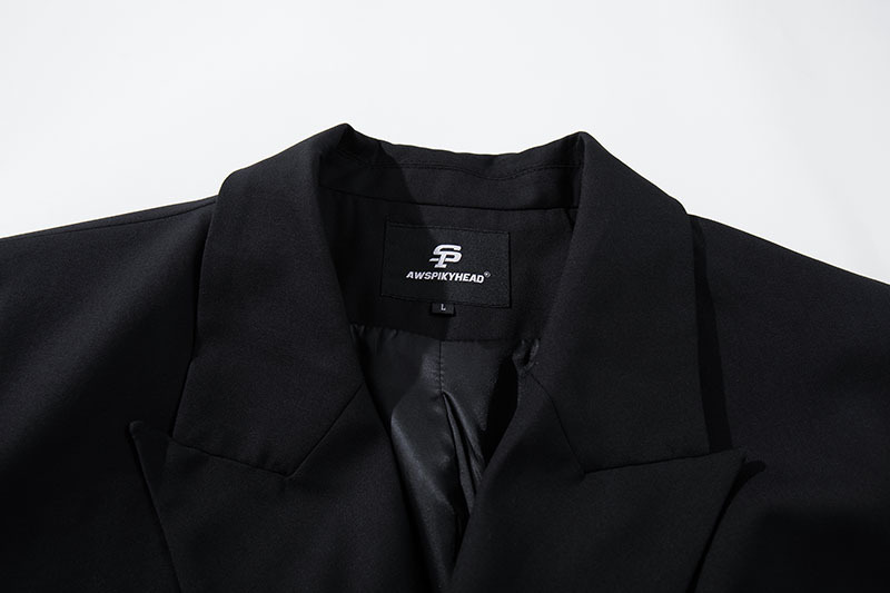 フォーマルスーツ メンズ ダブルブレスト テーラードジャケット フォーマル 黒