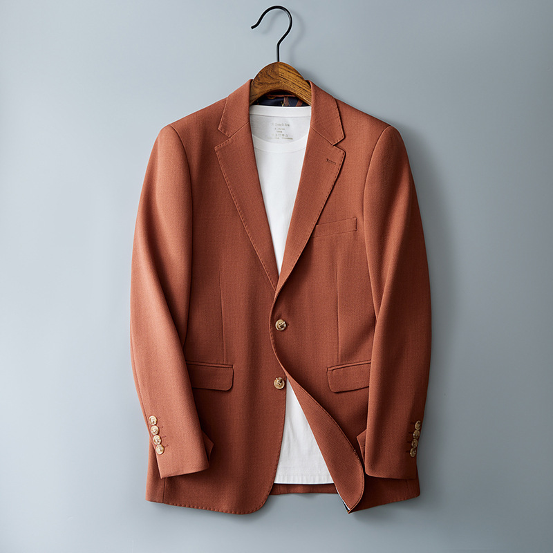 フォーマルスーツ 二つ釦テーラード仕立てシングルジャケット