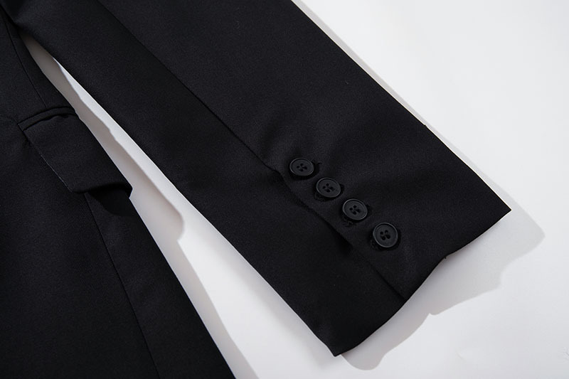 フォーマルスーツ メンズ ダブルブレスト テーラードジャケット フォーマル 黒