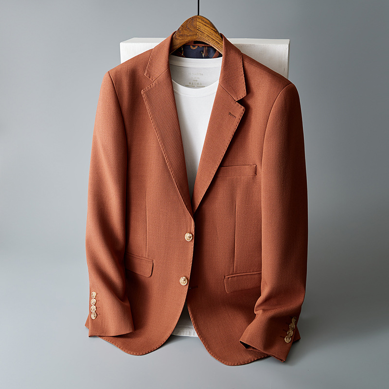 フォーマルスーツ 二つ釦テーラード仕立てシングルジャケット