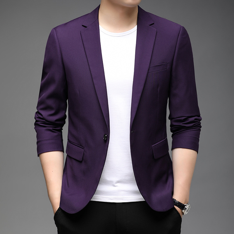 フォーマルスーツ スリムフィット一つボタンテーラードジャケット