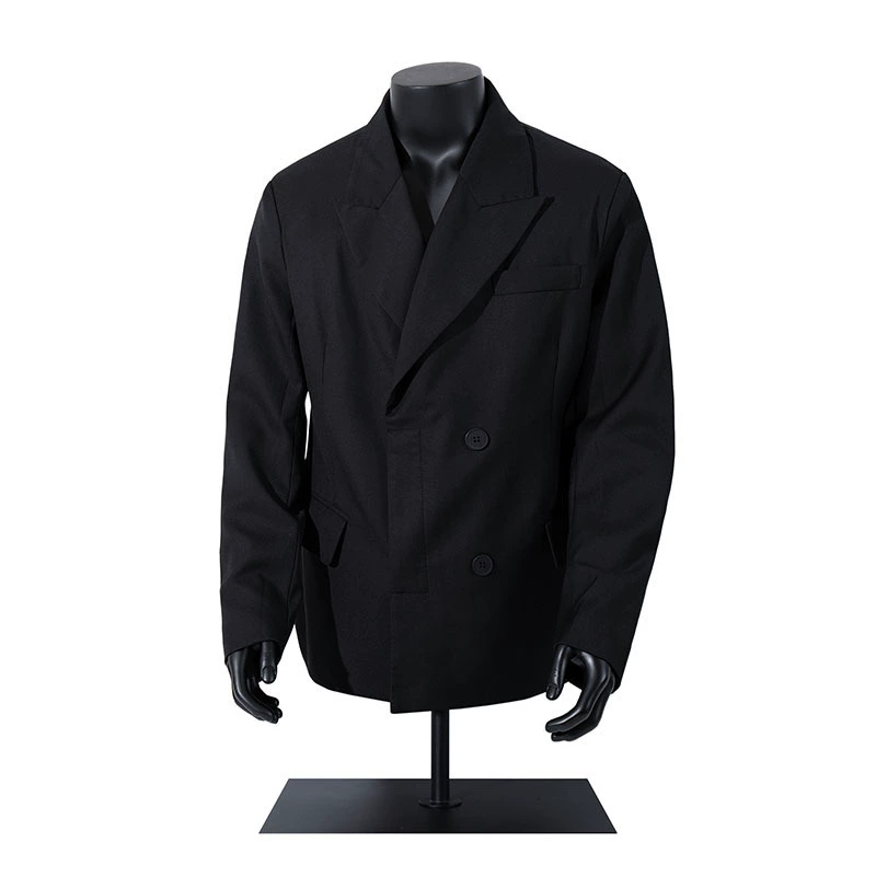 フォーマルスーツ メンズ ダブルブレスト テーラードジャケット フォーマル 黒