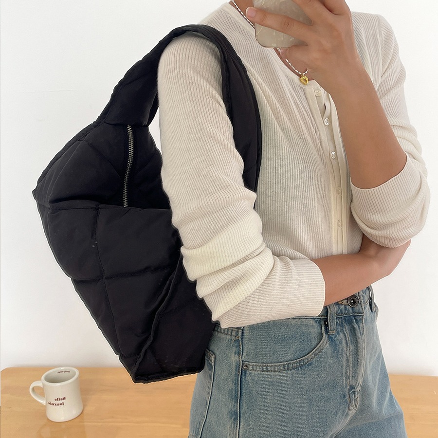キルティングバッグ ふんわりキルティングショルダー
