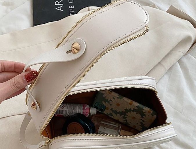 キルティングバッグ ふんわり上品キルティングミニバッグ