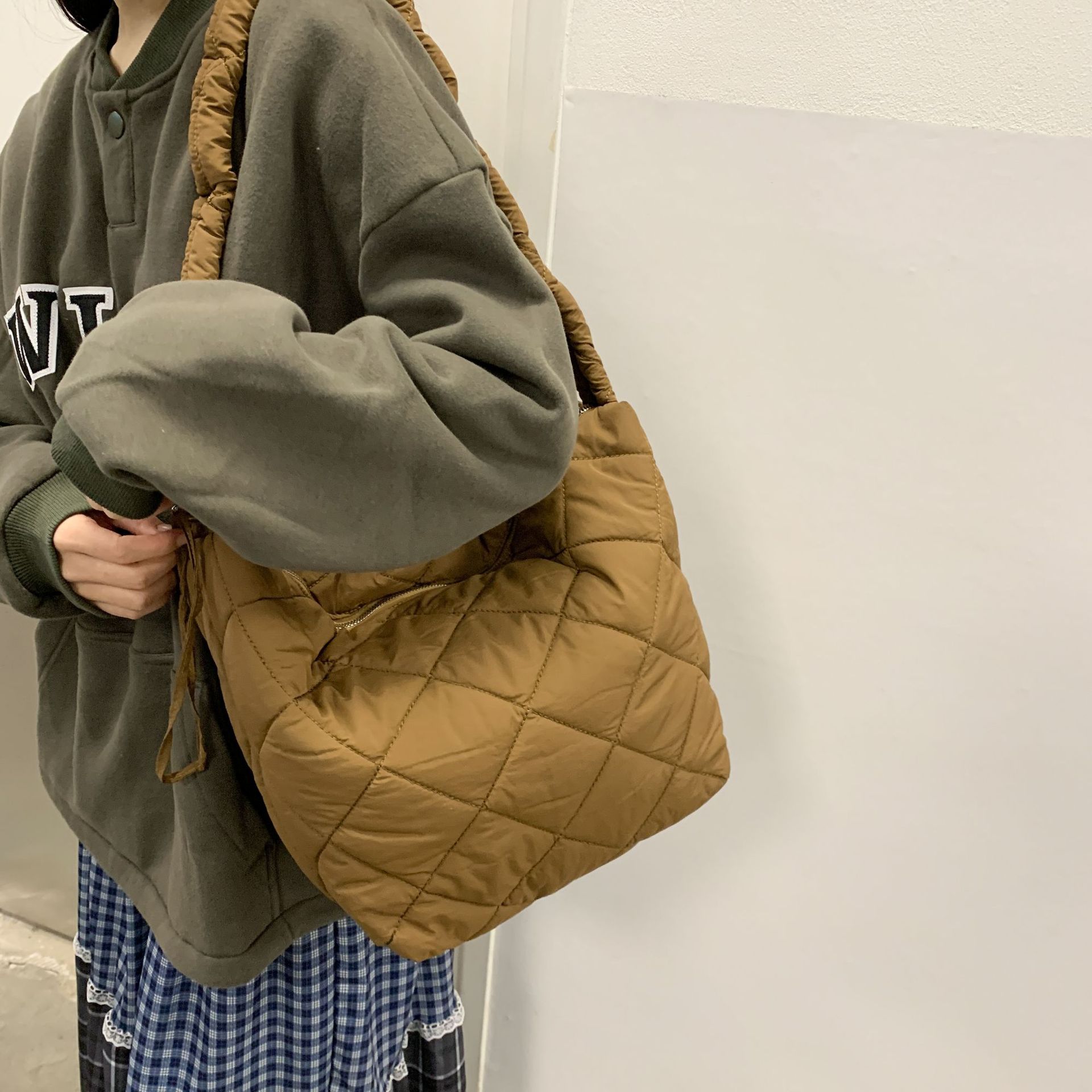 キルティングバッグ やわらかキルティングバッグ