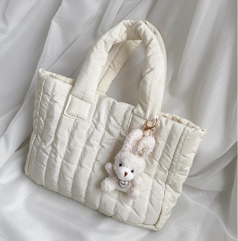 キルティングバッグ 韓国風キルティングトートバッグ マザーズバッグ 多用途