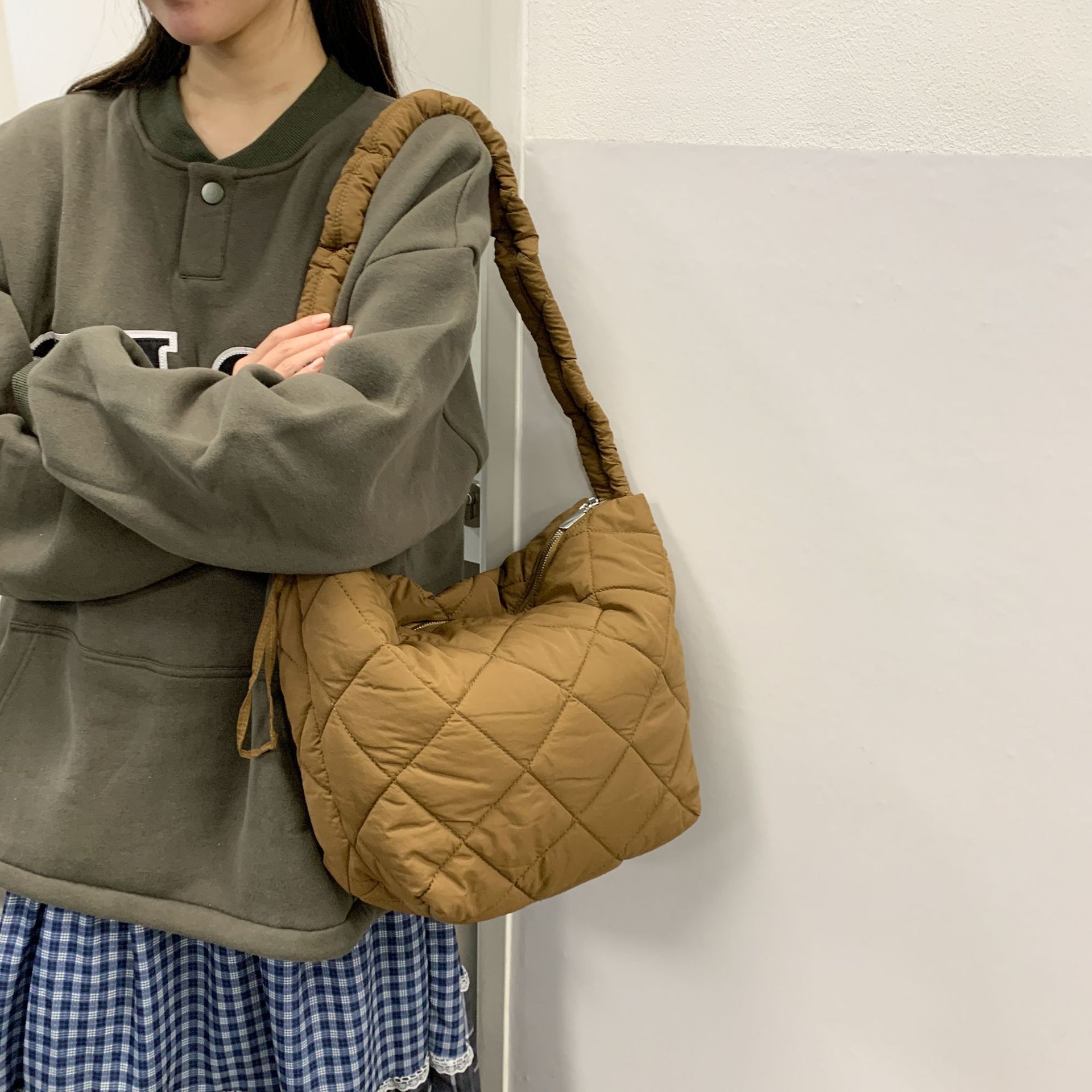 キルティングバッグ やわらかキルティングバッグ