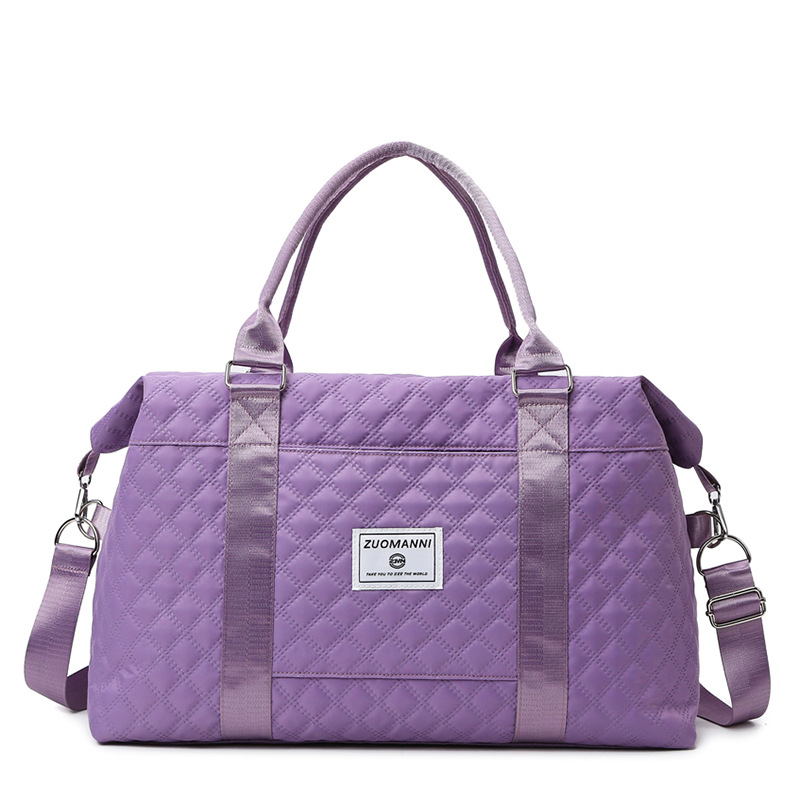 キルティングバッグ 軽量キルティング大容量ボストンバッグ