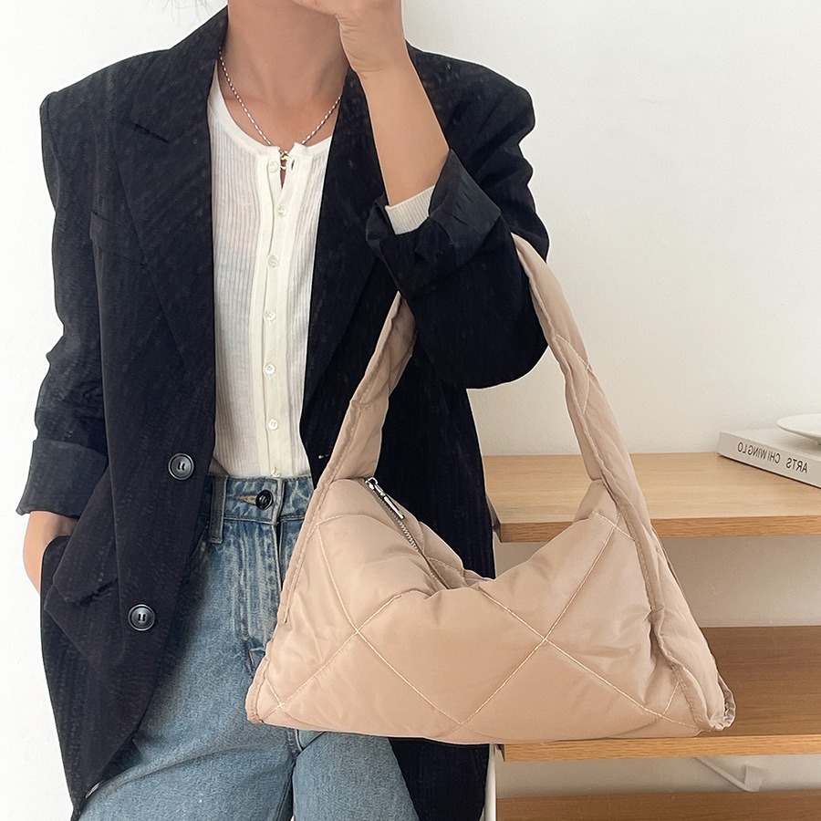 キルティングバッグ ふんわりキルティングショルダー