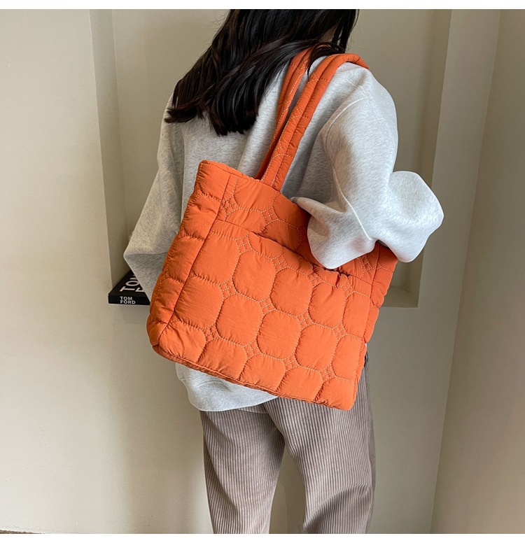 キルティングバッグ ふんわりキルティングトートバッグ