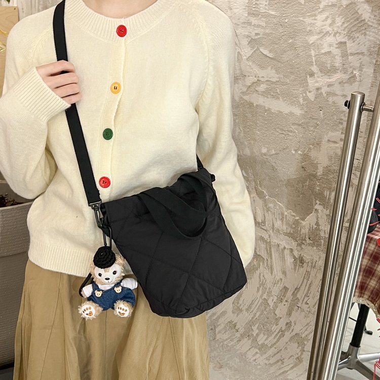 キルティングバッグ ふんわりキルティング トートバッグ