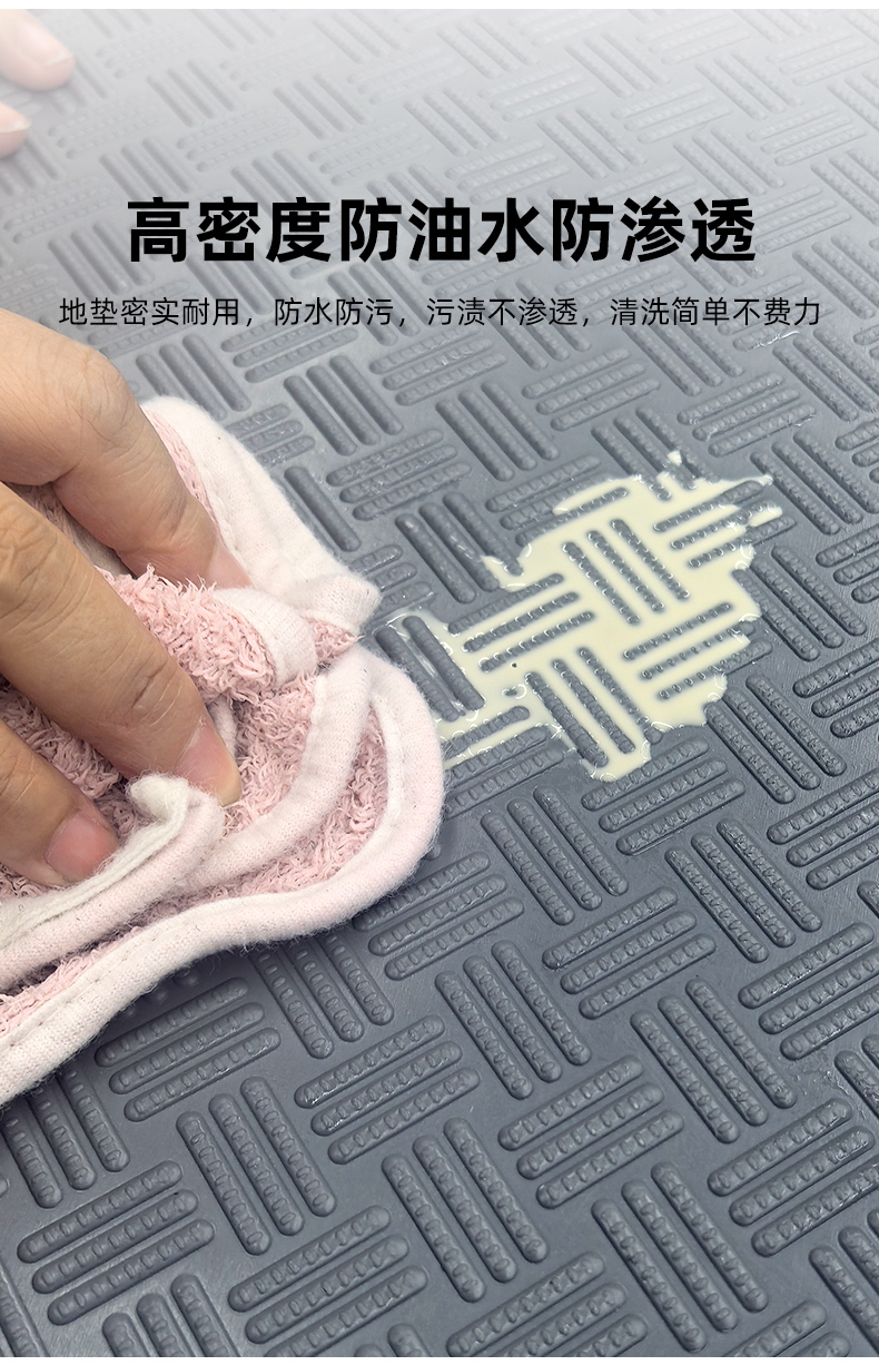 特厚牛筋防滑マット キッチンやバルコニーに最適 防水で安心のアウトドアマット