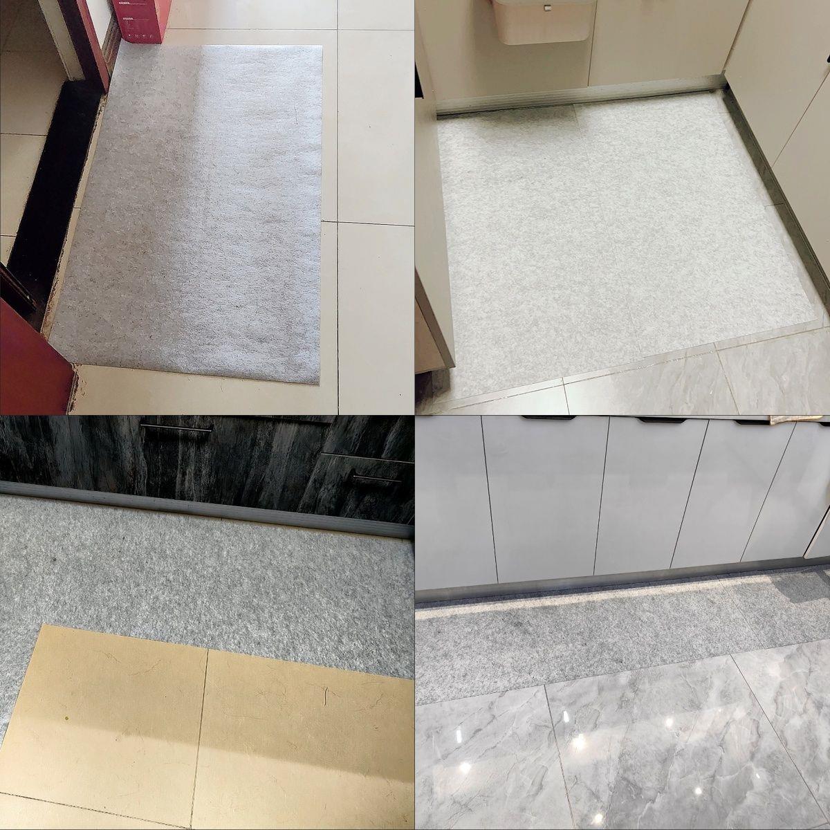 キッチン用の防油防汚マット 何もしなくても清潔 保滑り毛毡