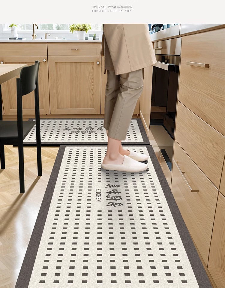 キッチンにぴったりな防滑マット 新型吸水マットで快適な毎日を