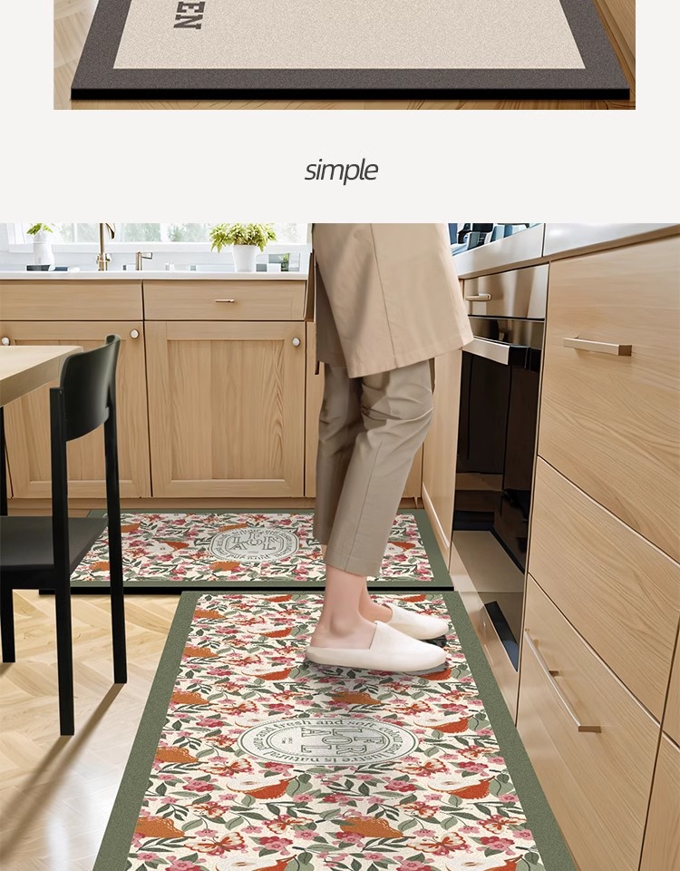 キッチンにぴったりな防滑マット 新型吸水マットで快適な毎日を