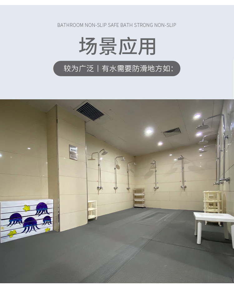 防滑キッチンマットで安全な空間を実現 浴室やトイレにも最適