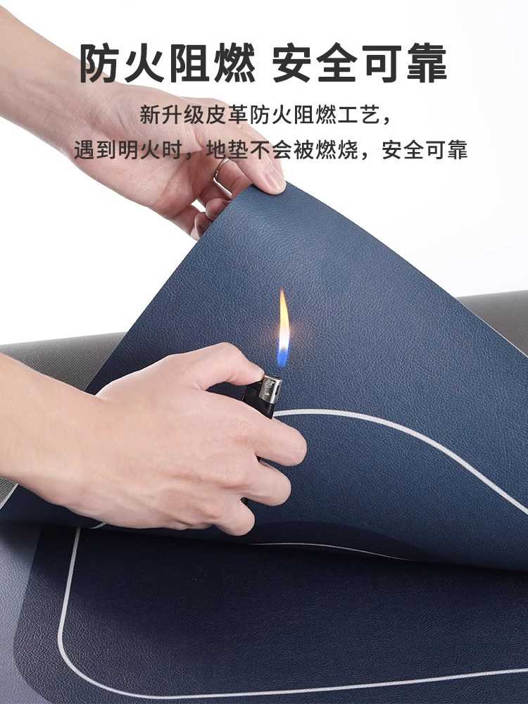 キッチン専用の防滑マット 耐摩耗性に優れた油汚れ防止 PVC素材の洗える地面用