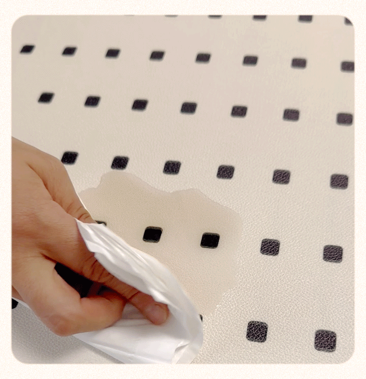 キッチン専用防水マット 汚れ知らずの革製カーペット
